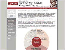 Tablet Screenshot of njarm.com